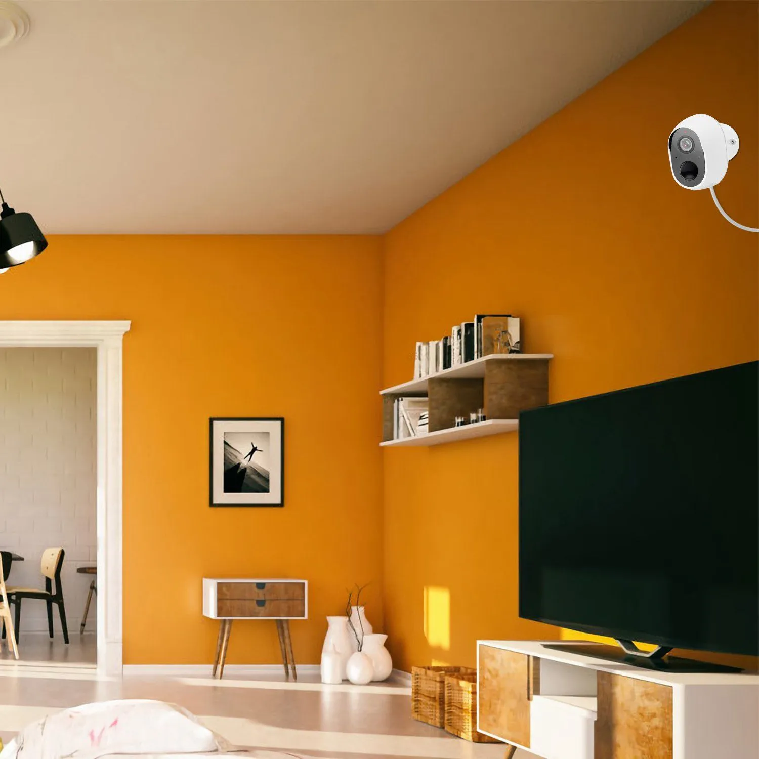 1080P FHD WiFi IP Two-Way Audio Security Surveillance Camera