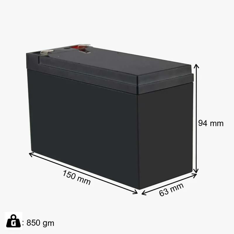12V 6Ah Lithium(LiFePo4) Battery with Warranty
