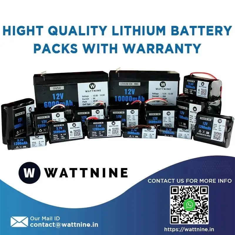 12V 6Ah Lithium(LiFePo4) Battery with Warranty