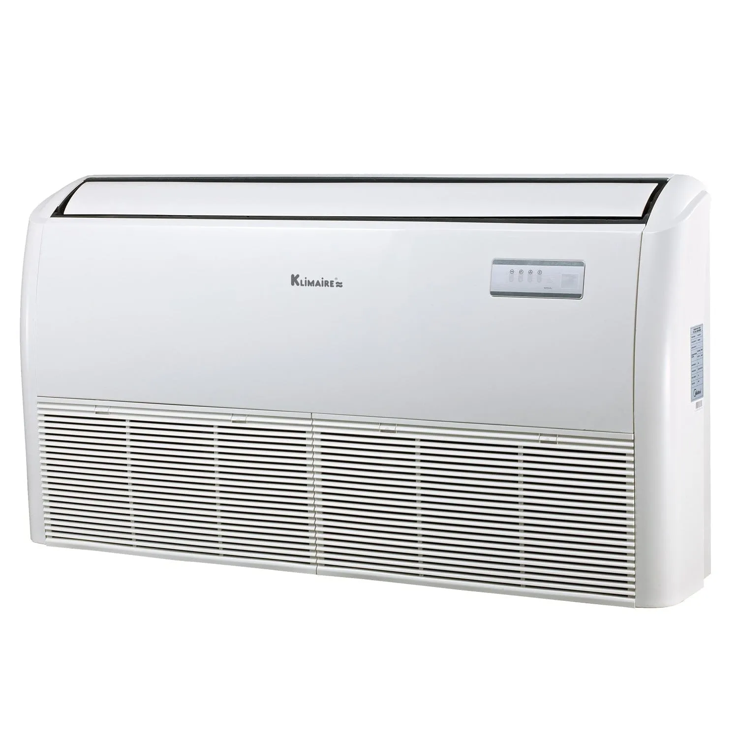 2-Zone Klimaire 21.1 SEER2 Multi Split Wall Mount Floor-ceiling Air Conditioner Heat Pump System 12 24