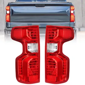 2019-2023 Chevy Silverado 1500 2020-2023 Silverado 2500HD 3500HD Tail light Assembly Rear Lamp Replacement OE Style Driver Passenger Side