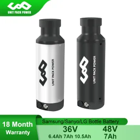 36V 10.5Ah Mini Bottle Battery 48V 7Ah Bicycle Batteries Pack With Sanyo/LG Cell for 750W 500W 350W 250W Bafang TSDZ2 Motor