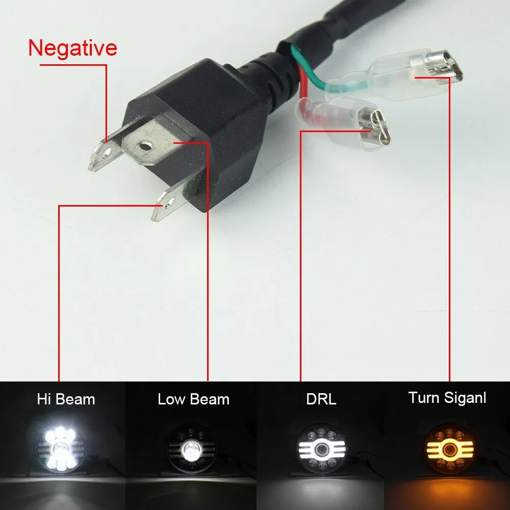 4 X 6" Rectangle LED Headlight Kits