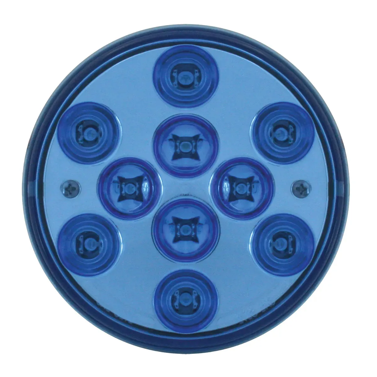 4" MEGA 10 PLUS BLUE 10 LED SEALED LIGHT