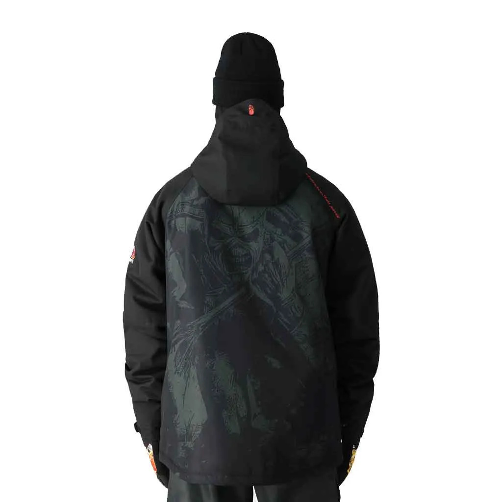 686 x Iron Maiden 24/25 Geo Insulated Jacket - Iron Maiden Trooper