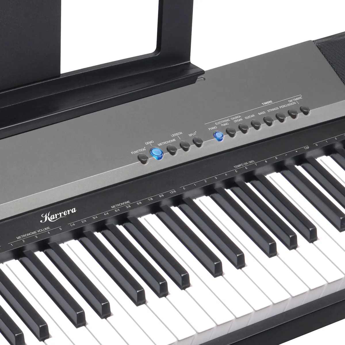 88-Key Touch Electronic Keyboard Piano w/ Stand, Karrera