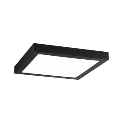Abia Square LED Panel 300x300mm Neutral White - Black
