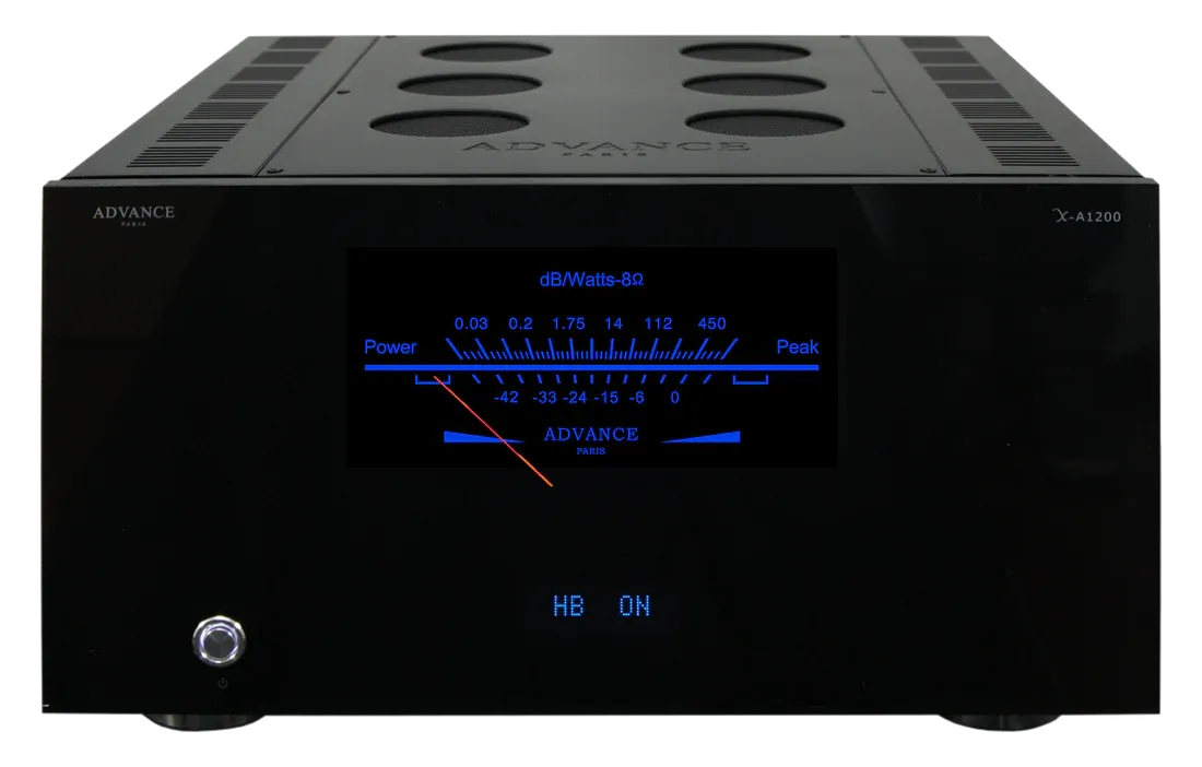 Advance Paris X-A1200 Mono Amplifier (each)