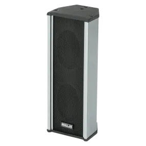 Ahuja Speaker Passive Wall Mount 10Watts RMS Column Speaker Line/Ohm (Grey) - SCM15XT