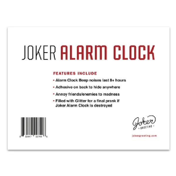 Alarm Clock ⏰🔊 - Joker Hiding Noise Prank (Sound   Glitter)