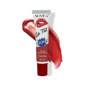 Aliver Peel Off Lipstick (Cherry Red)