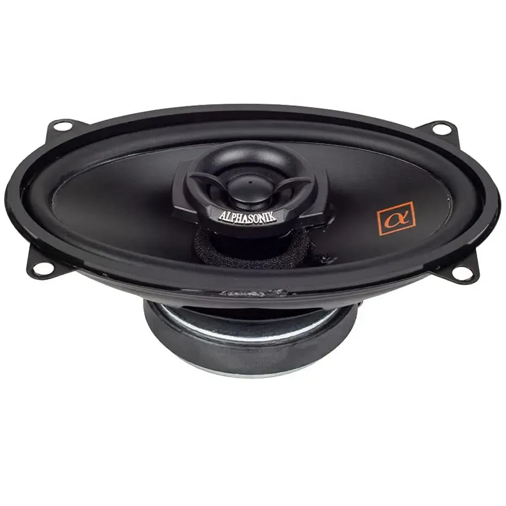 Alphasonik NS46 Neuron Series 4 x 6 120 Watts 2-Way Full Range Car Audio Speaker (Pair)