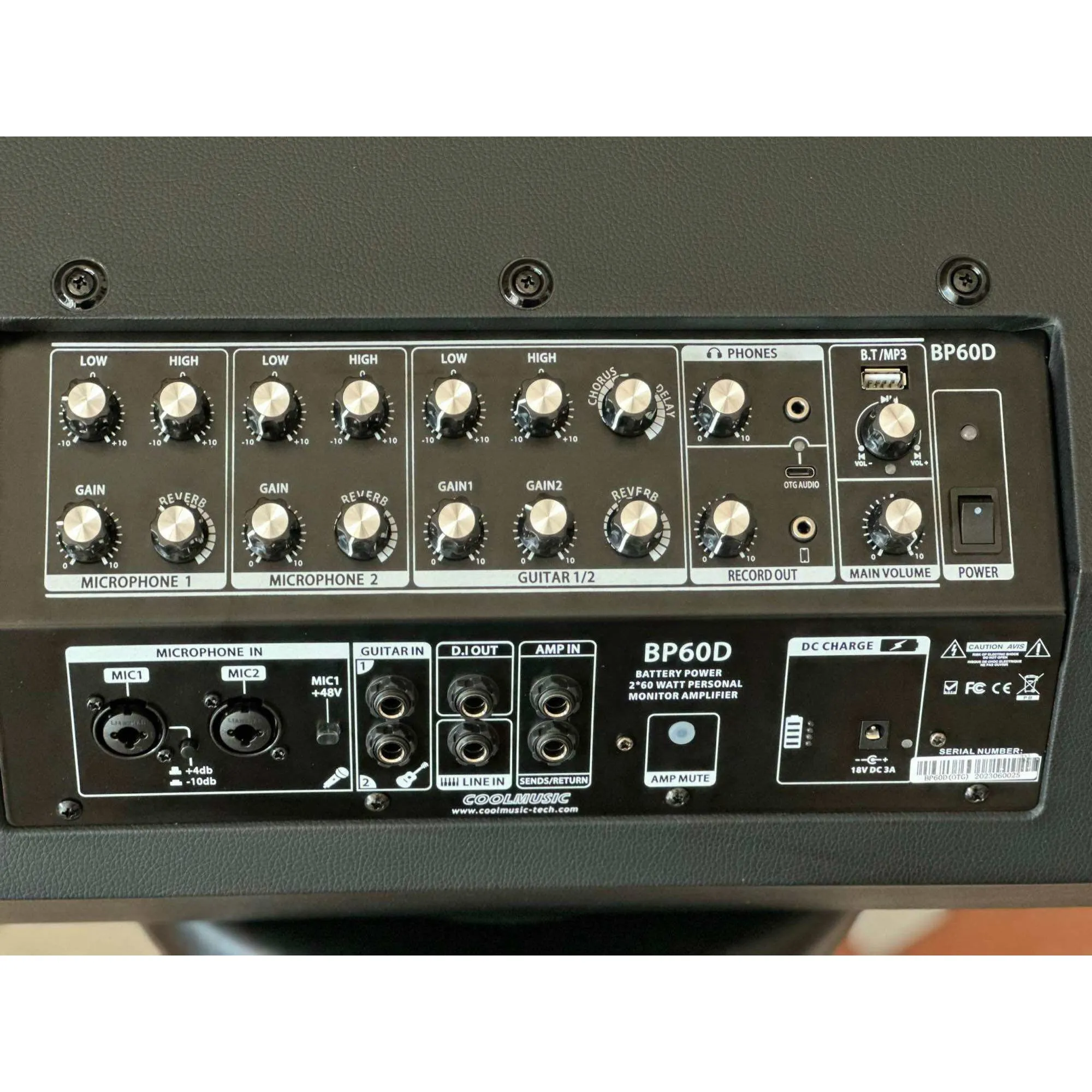 Amplifier Cool Music BP-60D OTG, Combo 120W