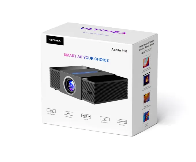 Apollo P60 Projector & Poseidon D60 Soundbar Bundle