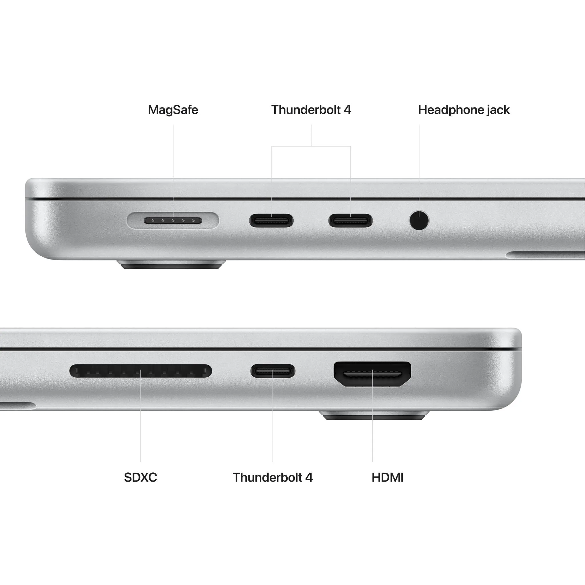 Apple MacBook Pro 14-inch with M2 Max Chip, 1TB SSD (Silver) [2023]