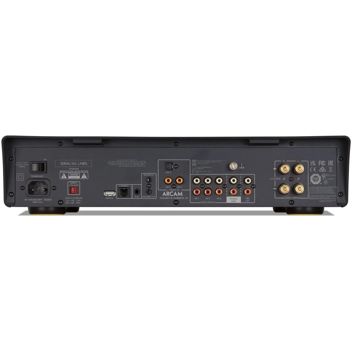 Arcam Radia A15 Integrated Amplifier with Bowers & Wilkins 606 S3 Standmount Speakers HiFi Package Black