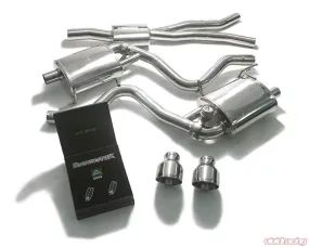 Armytrix Stainless Valvetronic Cat-Back | 2015-2017 Ford Mustang Ecoboost (FDM62-DS33C)