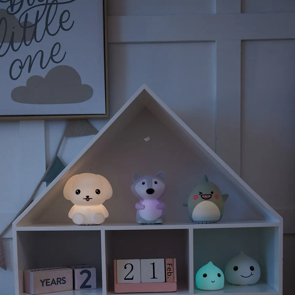 Around the Crib Lumi'noizies - Winky The Shark - Bluetooth Night Light