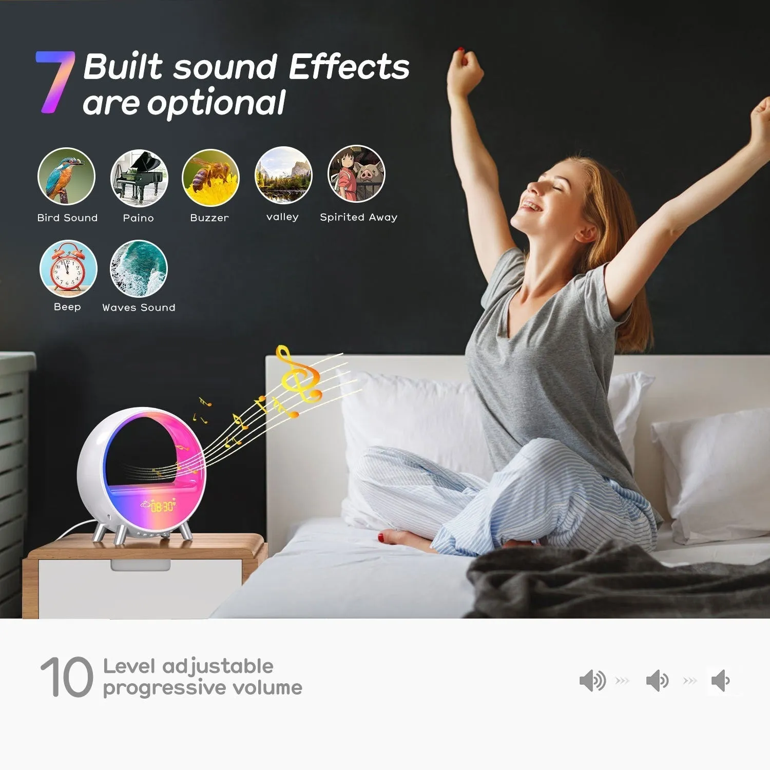 Atmospheric Bluetooth Smart Speaker