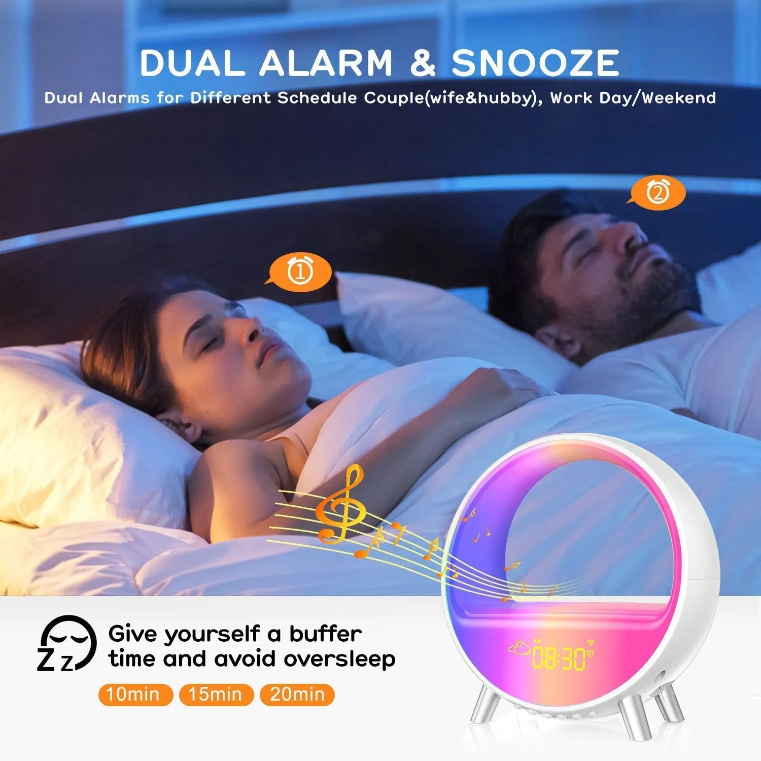 Atmospheric Bluetooth Smart Speaker