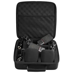 Austrian Audio OC818 BLACK DUAL SET GO Multi-pattern Large-diaphragm Condenser Microphone Pair Set (Black)