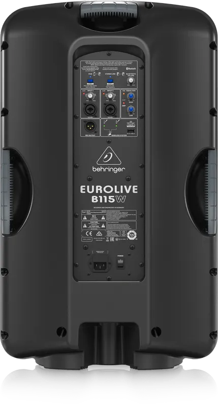 B115W Active 2-Way 15" PA Speaker System