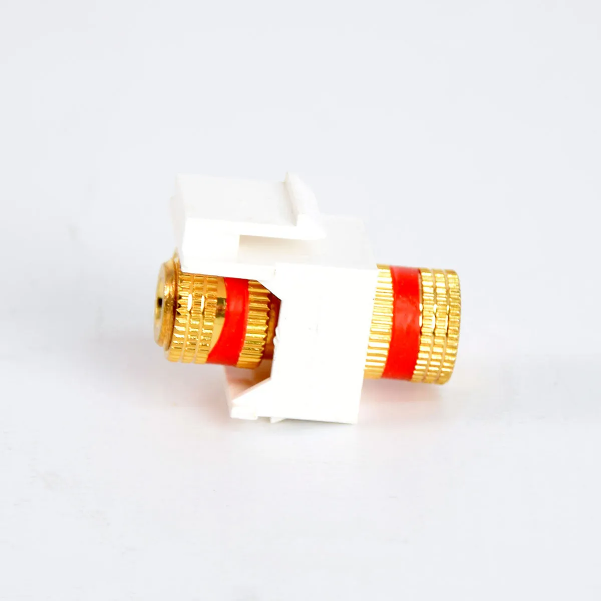 Banana Plug Keystone Insert, Red