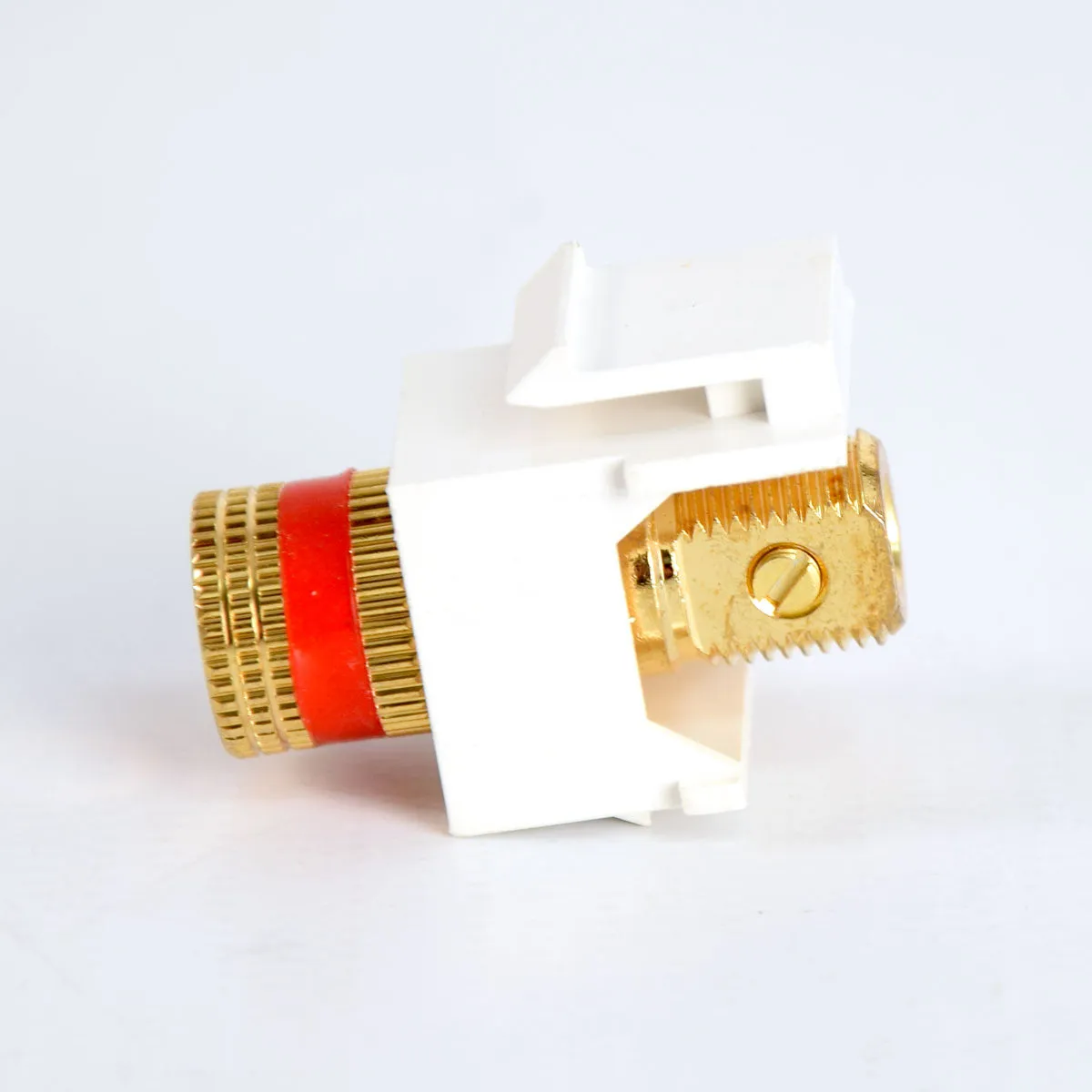 Banana Plug Keystone Insert, Red