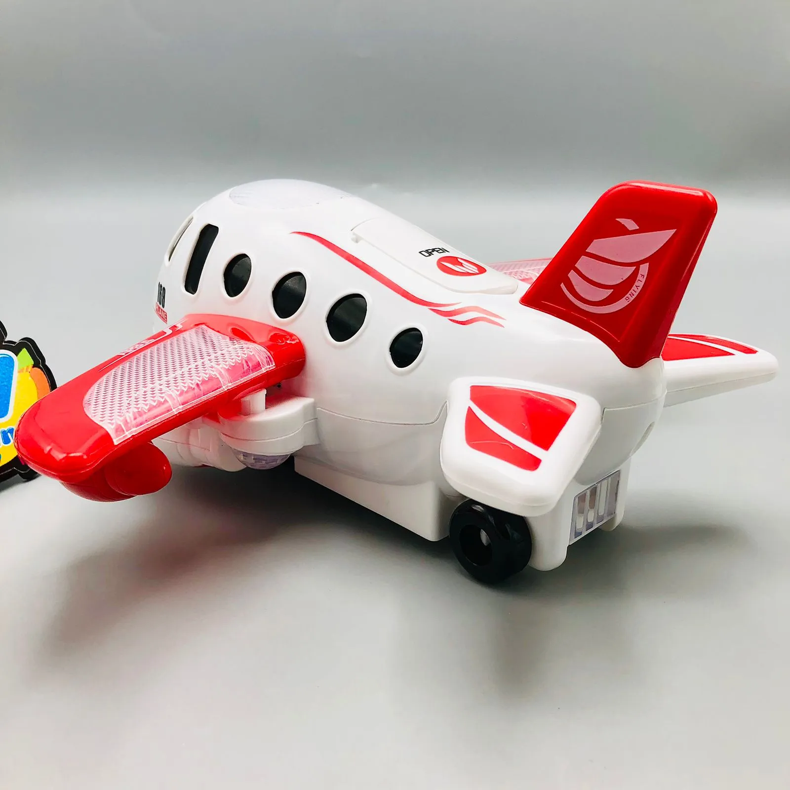 Battery Operated Catapult Airbus Plane With Mini Cars