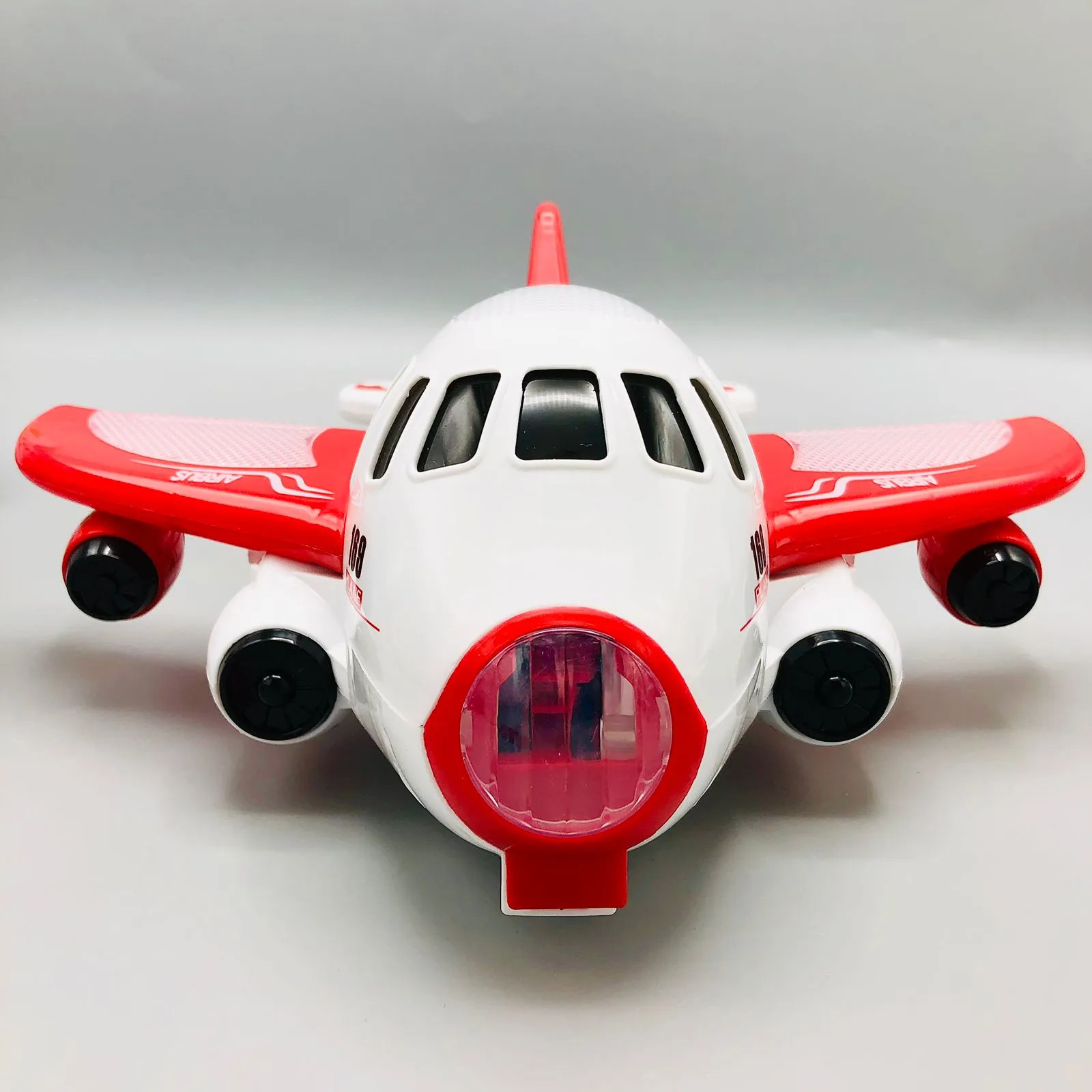 Battery Operated Catapult Airbus Plane With Mini Cars