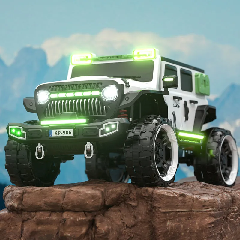 Baybee Hurricane Rechargeable Battery Operated Jeep for Kids Ride on Kids Car with Music & Light
