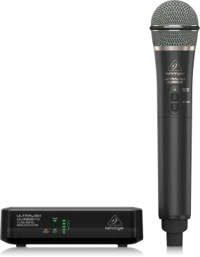Behringer ULTRALINK ULM300MIC High-Performance 2.4 GHz Digital Wireless System with Handheld Microphone and Receive