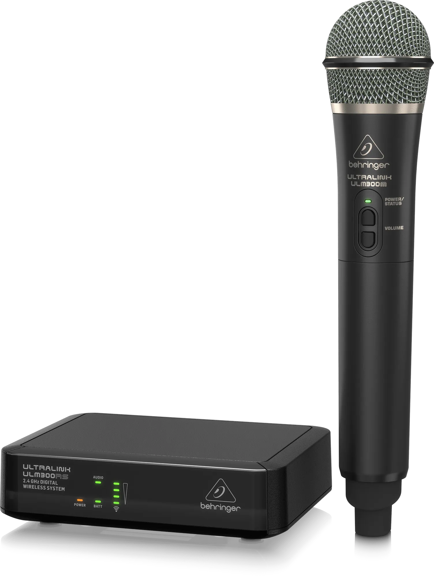 Behringer ULTRALINK ULM300MIC High-Performance 2.4 GHz Digital Wireless System with Handheld Microphone and Receive
