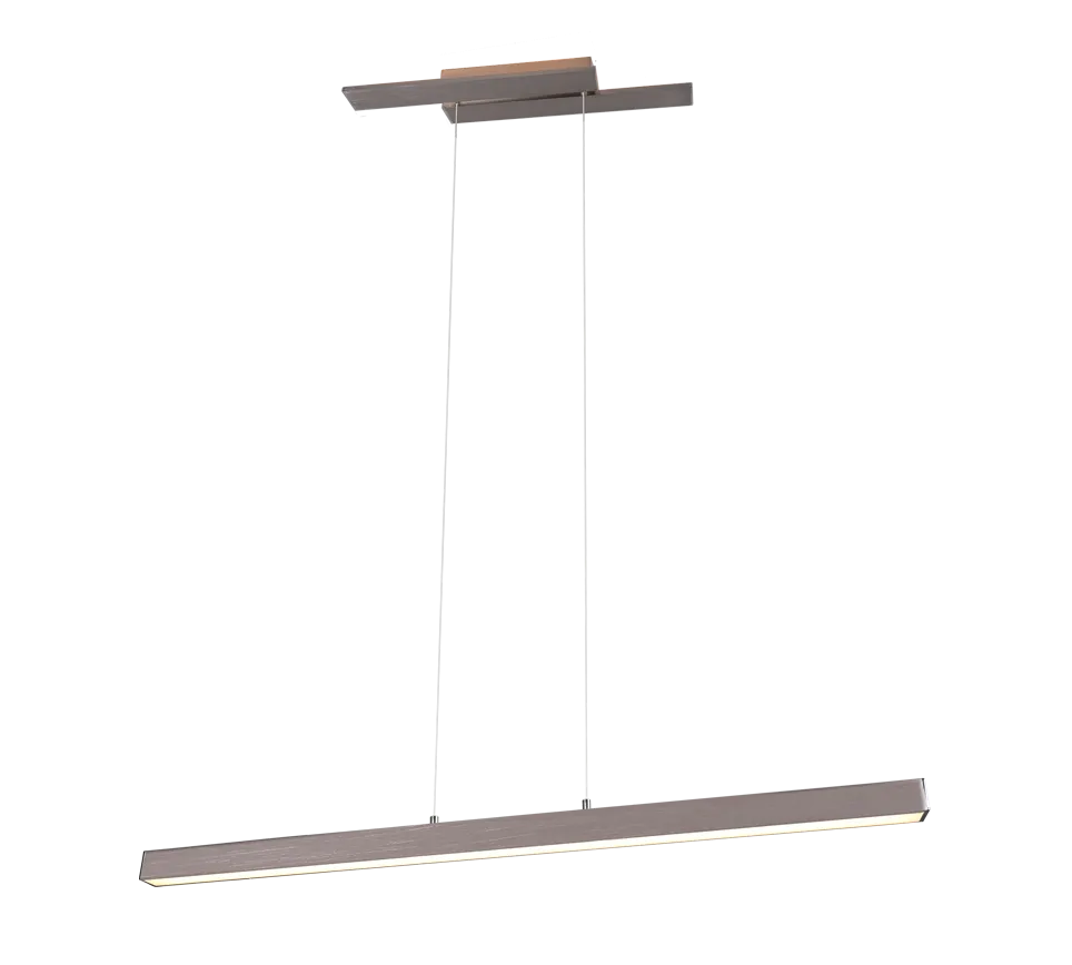Belfast LED Linear Pendant - Black/Nickel