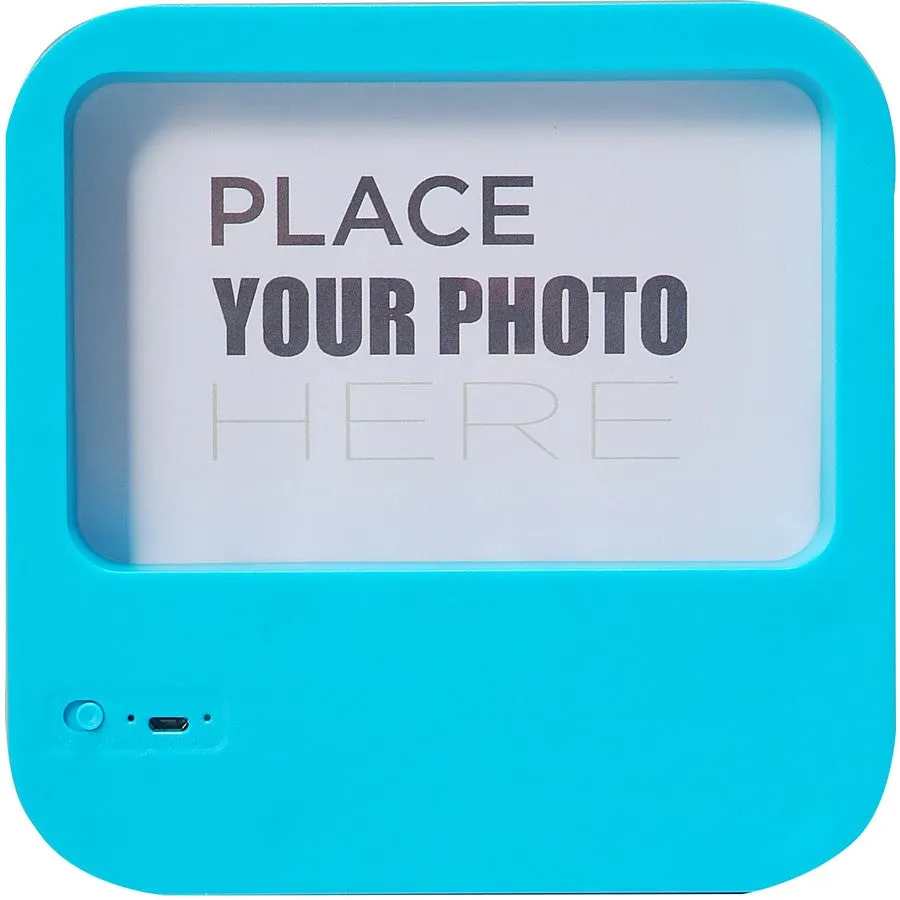 Billboard Photo Frame Wireless Speaker - Blue