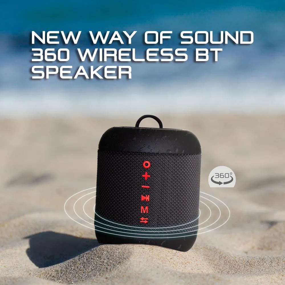 BOOGIEBOOM WATERPROOF TWS WIRELESS BT SPEAKER