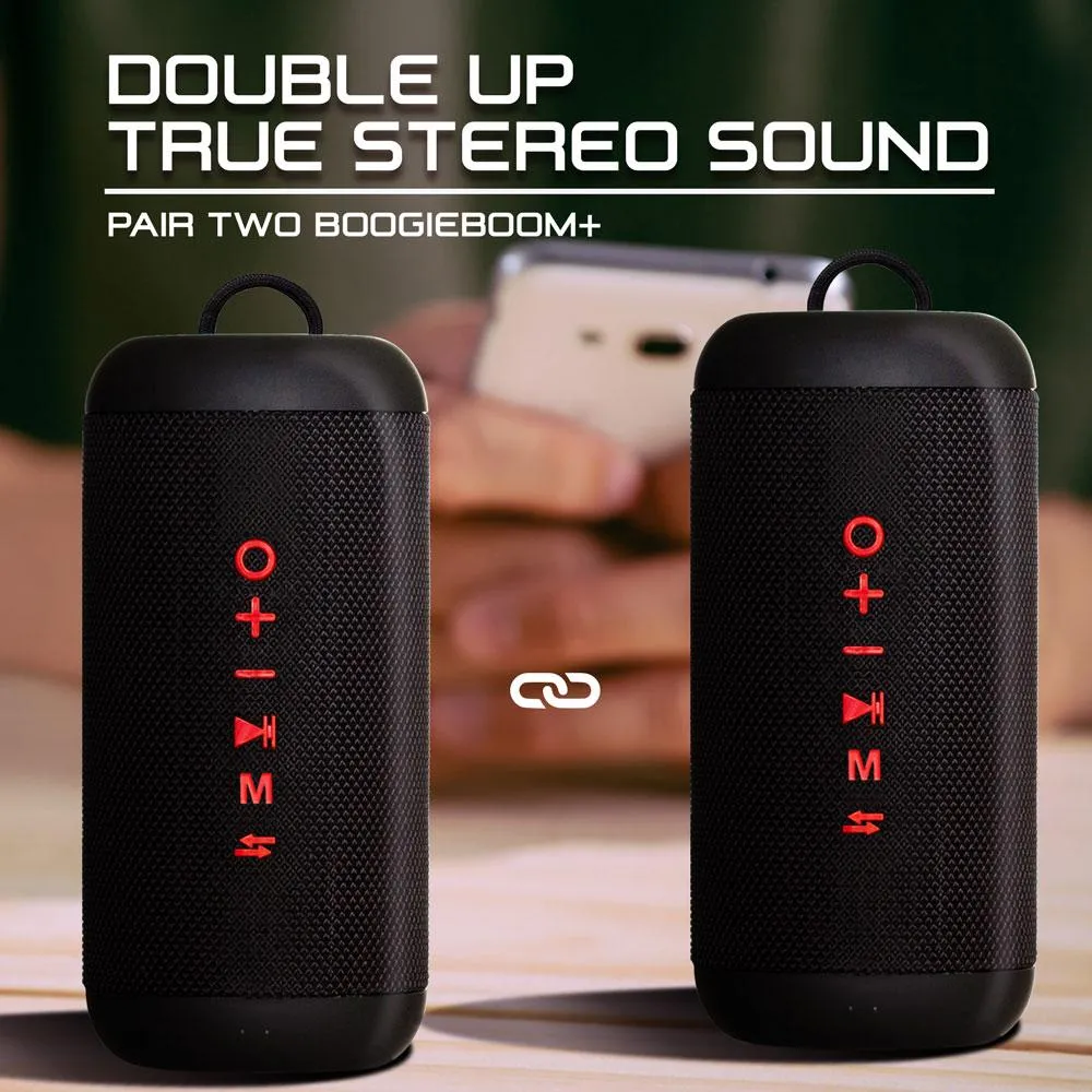 BOOGIEBOOM  WATERPROOF TWS WIRELESS BT SPEAKER