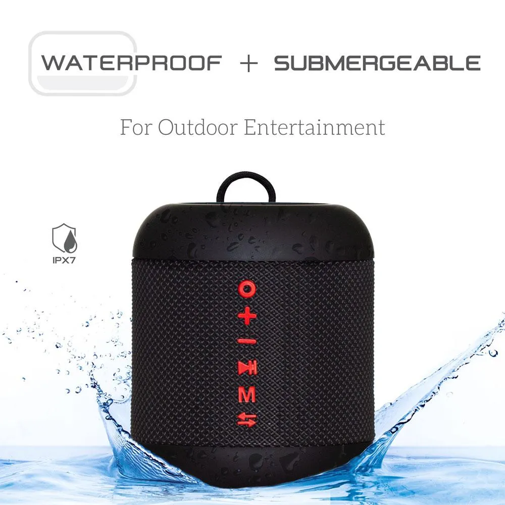 BOOGIEBOOM WATERPROOF TWS WIRELESS BT SPEAKER