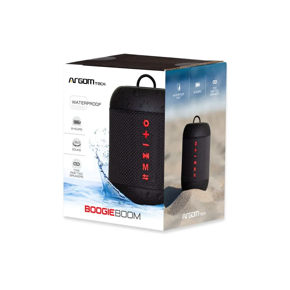 BOOGIEBOOM WATERPROOF TWS WIRELESS BT SPEAKER