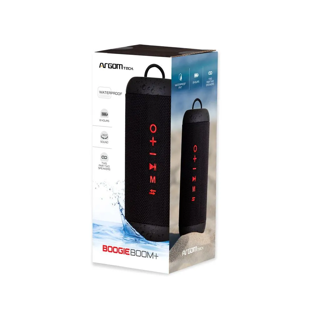BOOGIEBOOM  WATERPROOF TWS WIRELESS BT SPEAKER