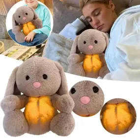 Breathing Rabbit Soothing Sensory Plush