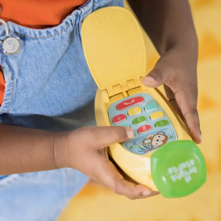 Bright Starts Babblin’ Banana Ring & Sing Activity Toy