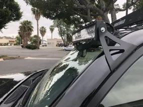 CALI RAISED LED 2003-2022 TOYOTA 4RUNNER 52" CURVED LED LIGHT BAR ROOF BRACKETS KIT