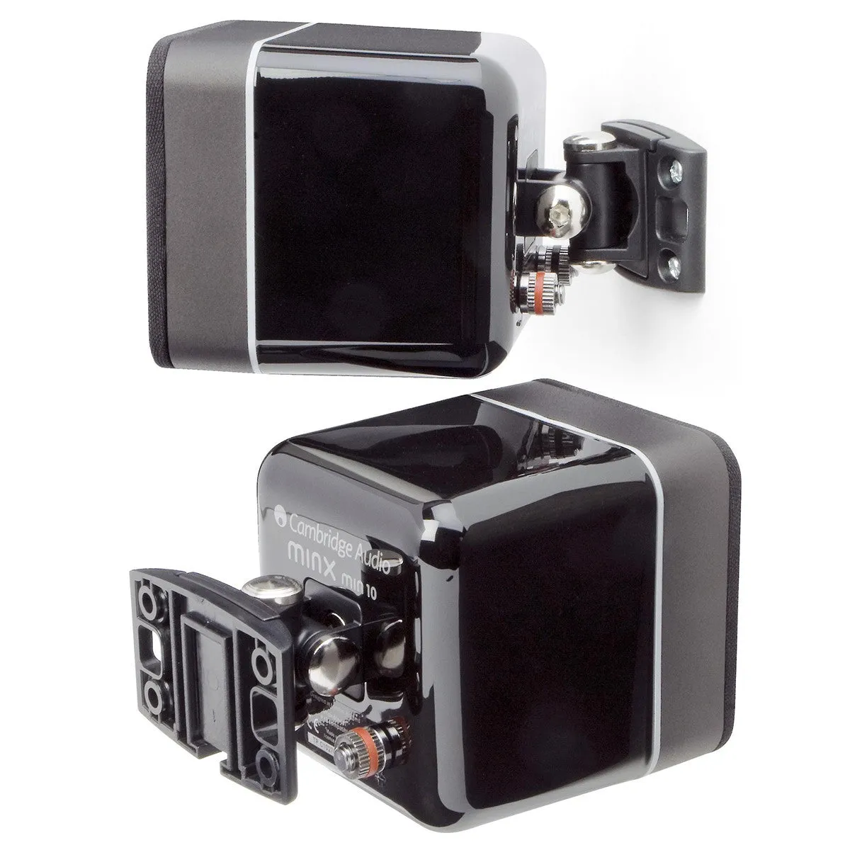 Cambridge OPEN BOX Audio Minx Pivoting Wall Mounts - Black-Excellent Condition