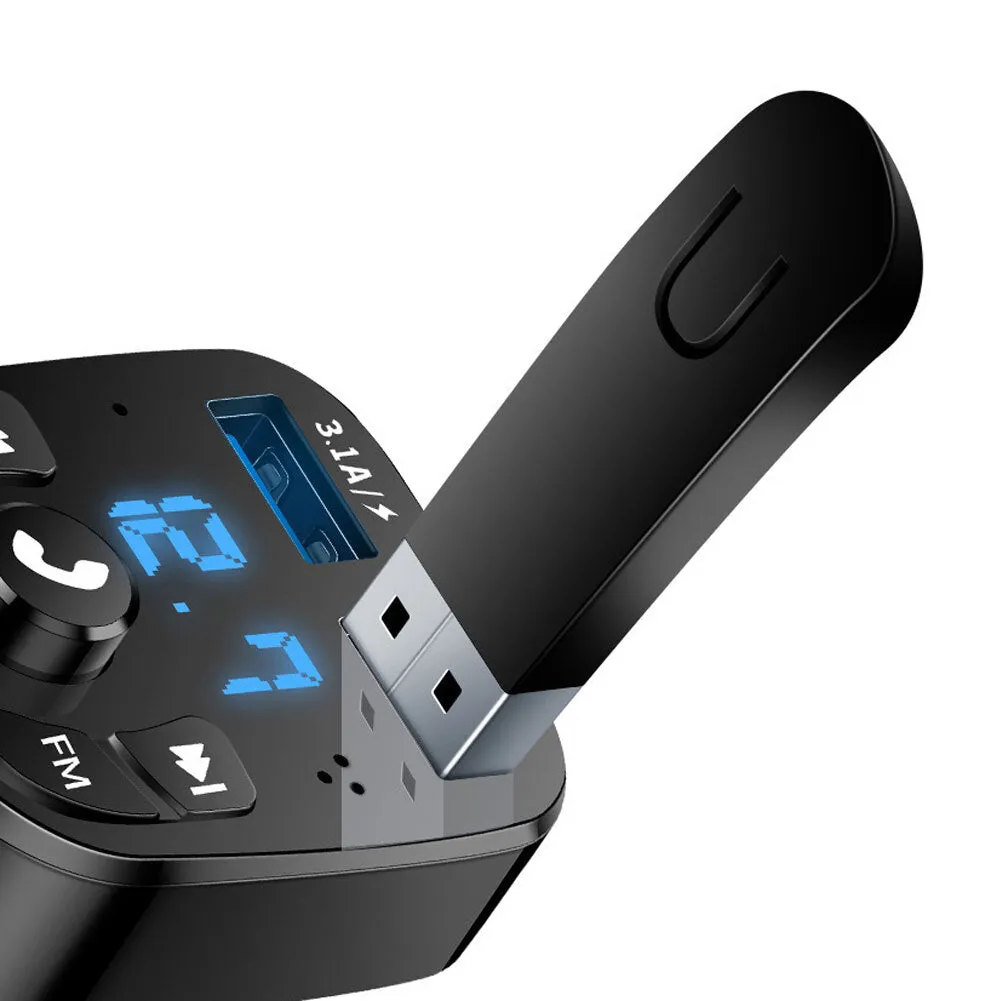 Car Multifunction Noise Reduction Car  Mp3  Player Fm Transmitter