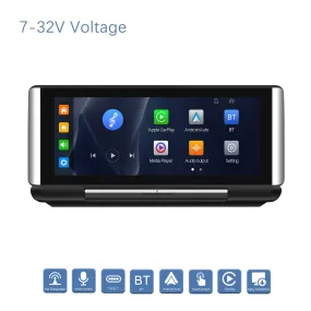 Car Stereo 6.86 inch HD Folding Screen PND Compatible For CarPlay