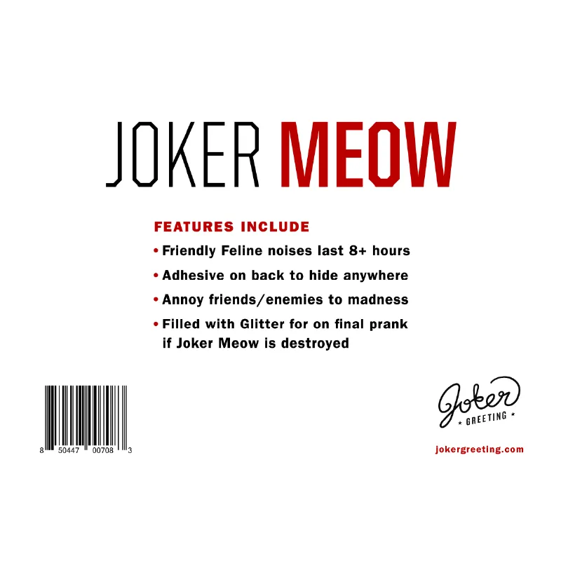 Cat Meow 😺🔊 - Joker Hiding Noise Prank (Sound   Glitter)