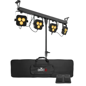 Chauvet DJ 4BARLTQUADBT RGBA Quad Wash Light with Bluetooth