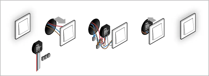Control in-wall light switch with Ubisys S2