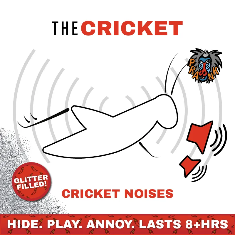 Cricket 🦗🔊 - Joker Hiding Noise Prank (Sound   Glitter)